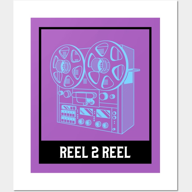 Reel 2 Reel Wall Art by Malficious Designs